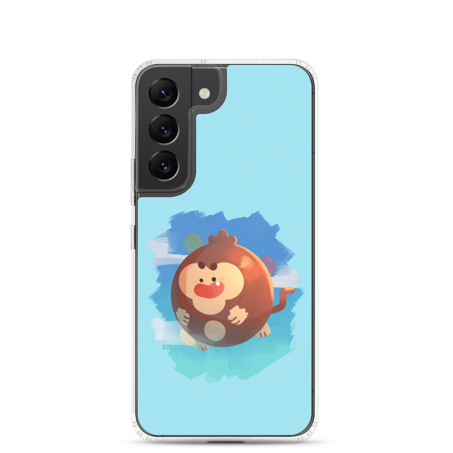 Round Monkey Samsung Case