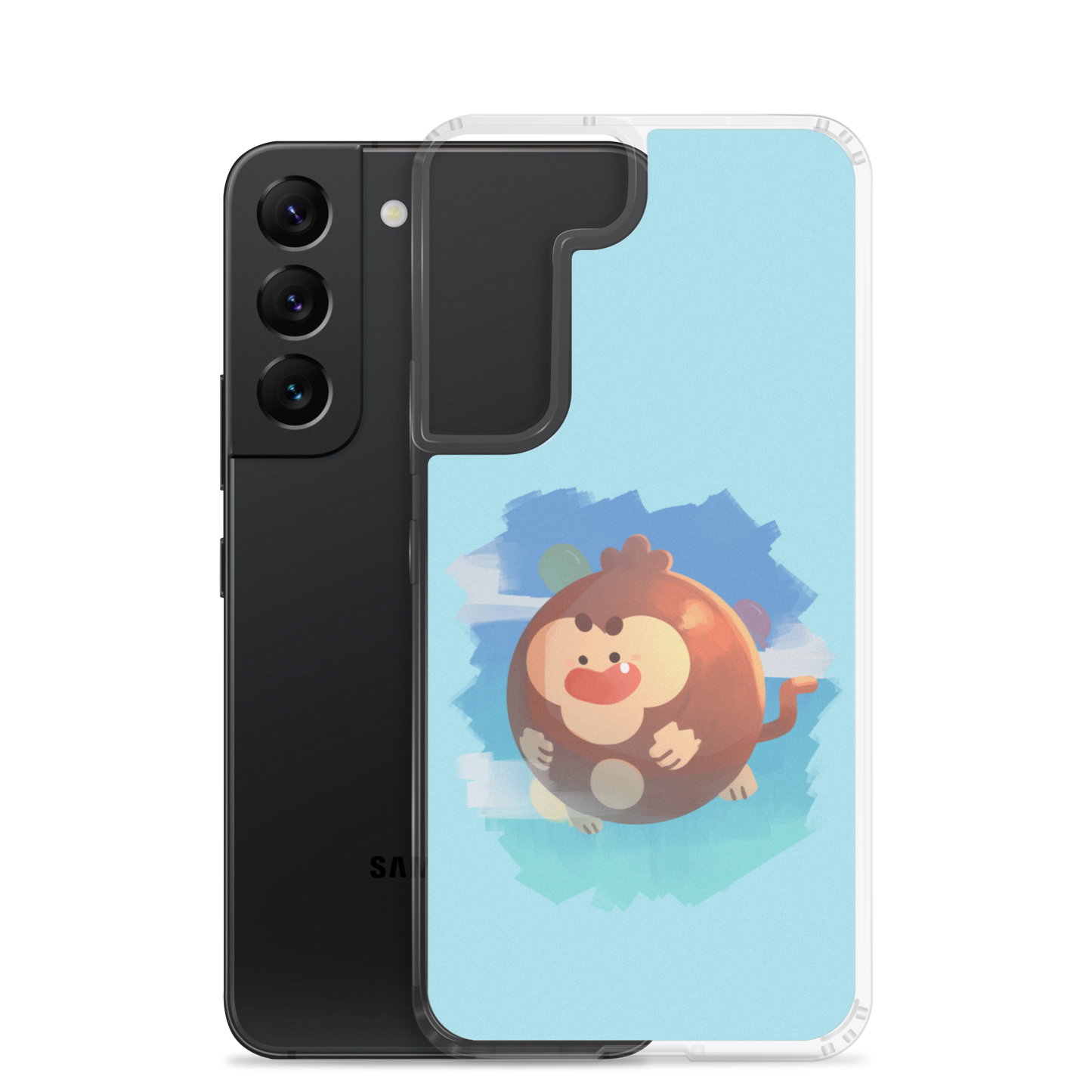 Round Monkey Samsung Case