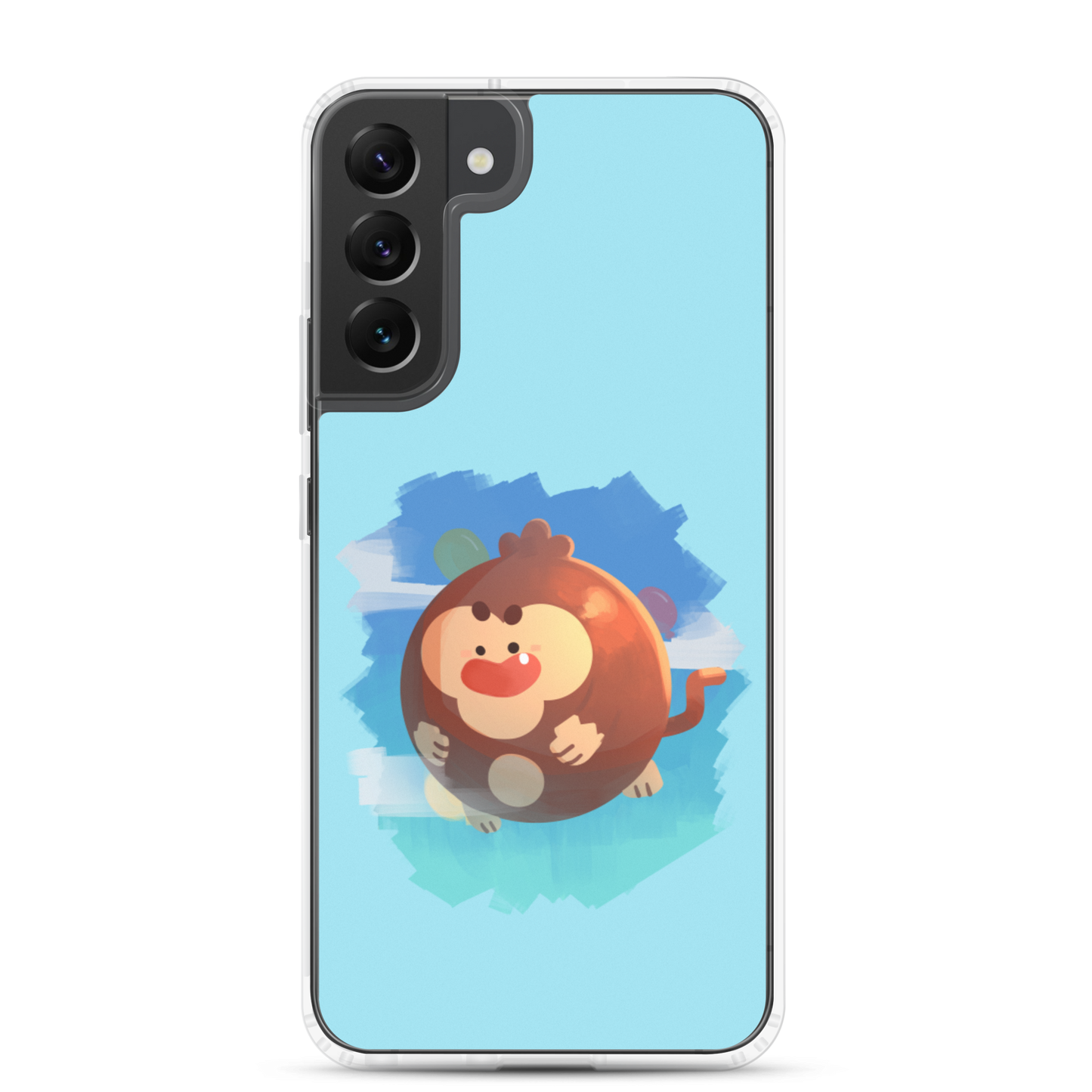 Round Monkey Samsung Case