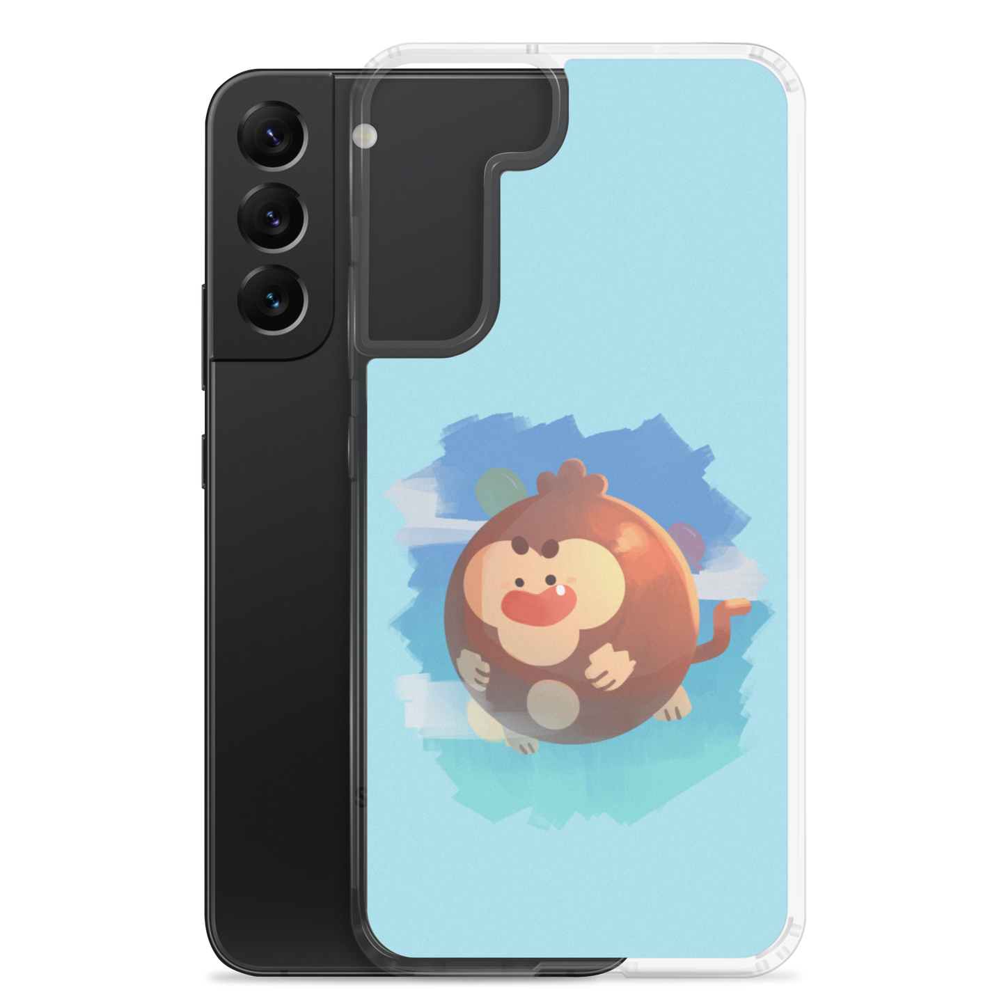 Round Monkey Samsung Case