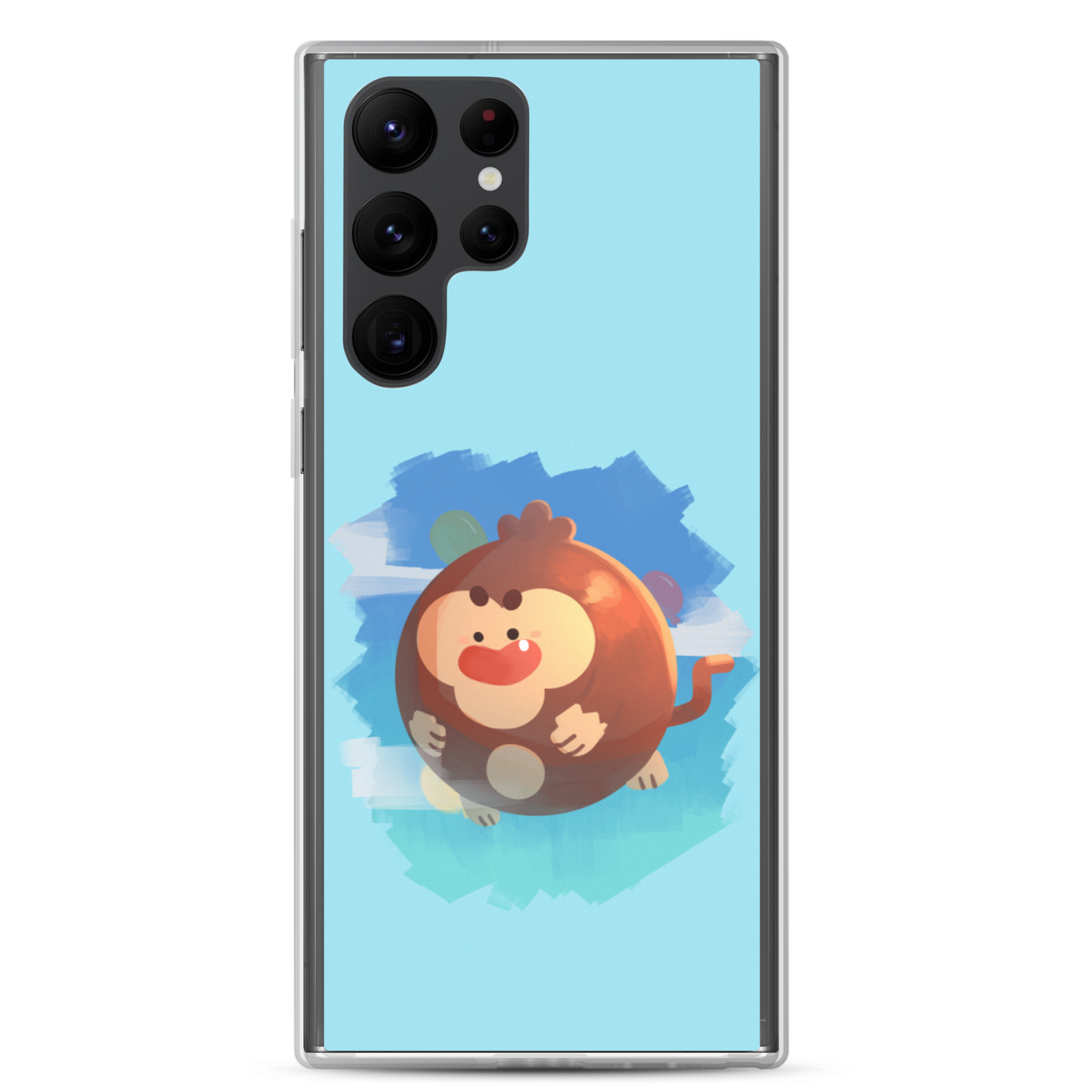 Round Monkey Samsung Case