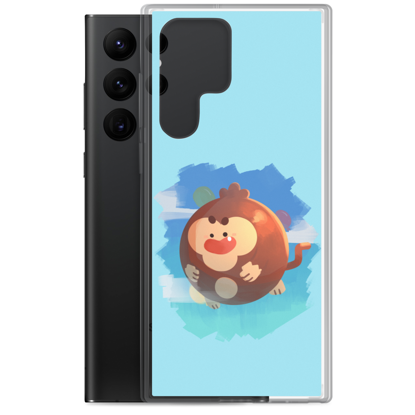 Round Monkey Samsung Case