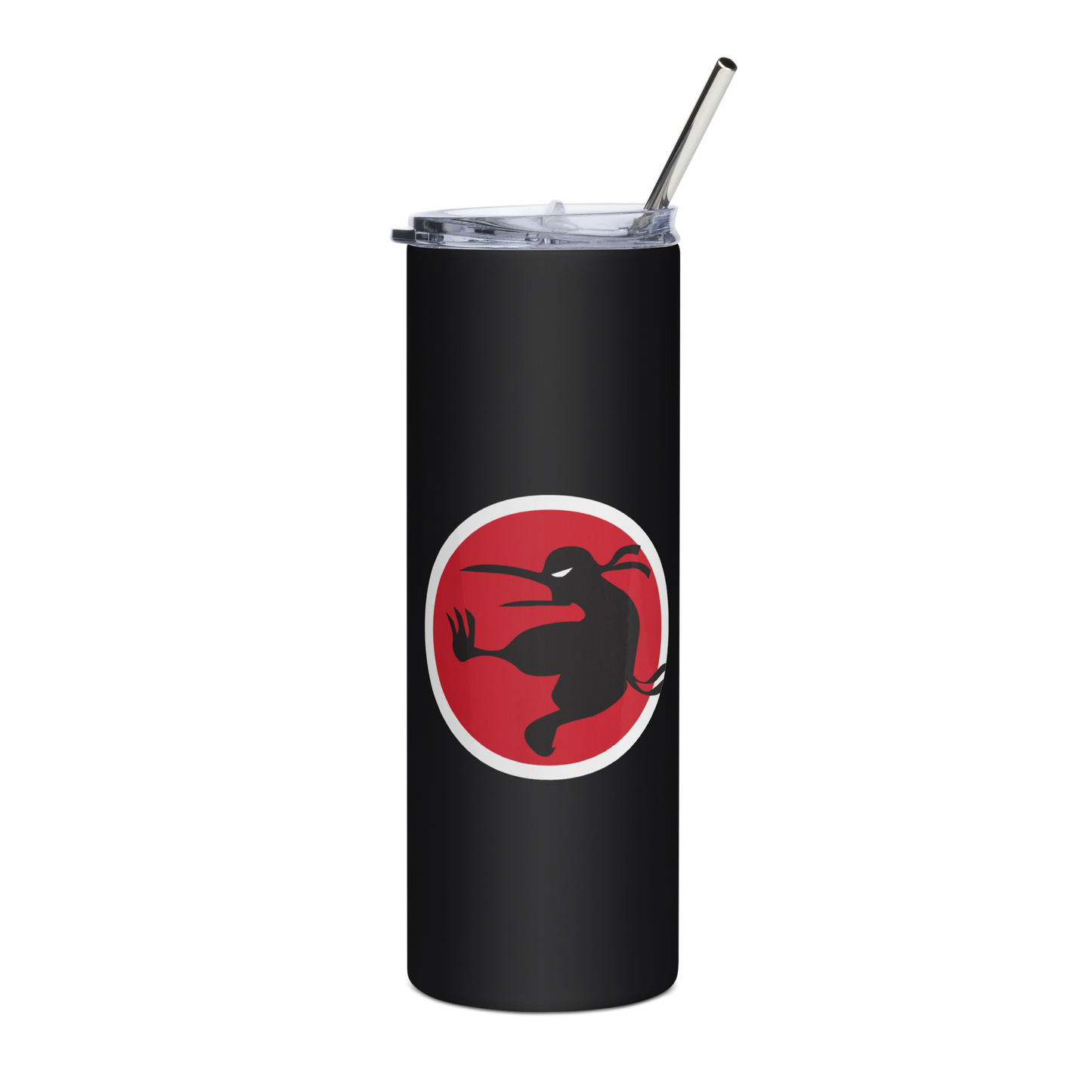 Ninja Kiwi Logo Stainless Steel Tumbler