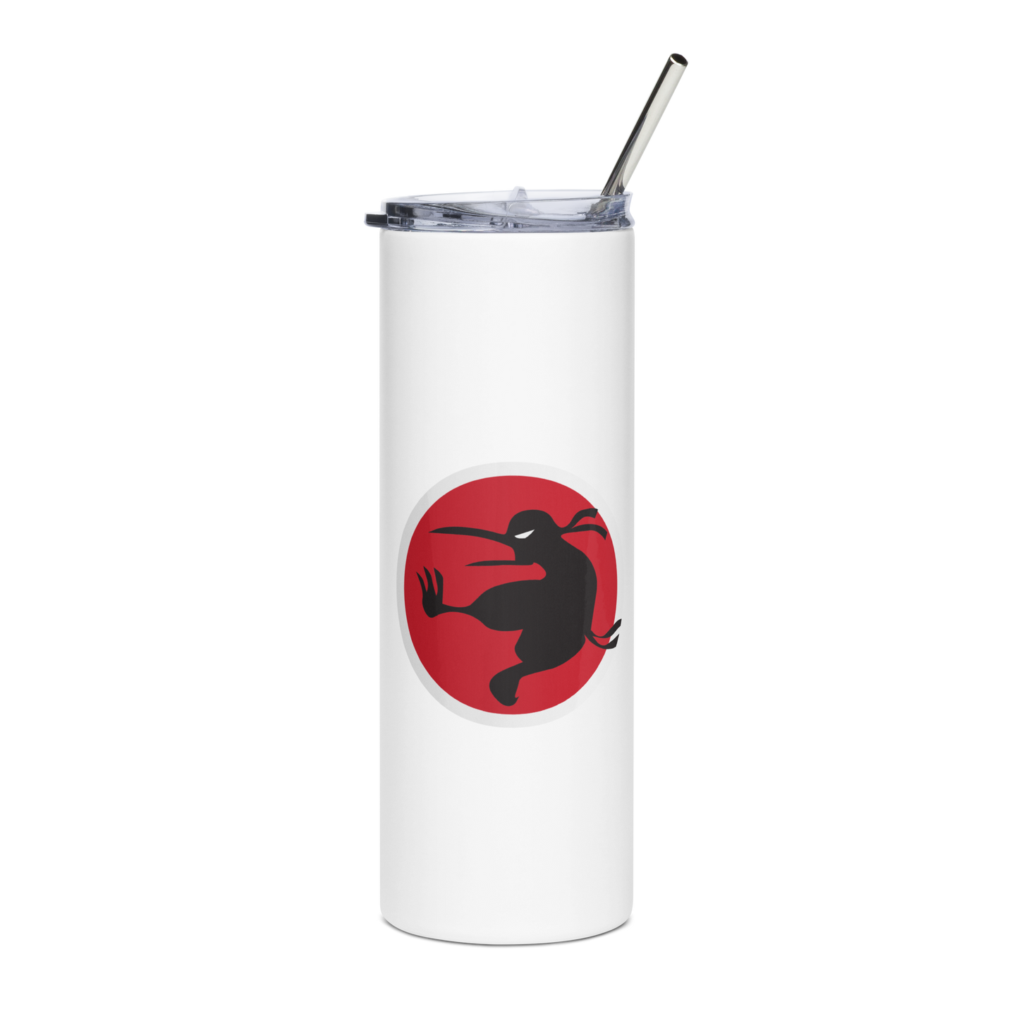 Ninja Kiwi Logo Stainless Steel Tumbler