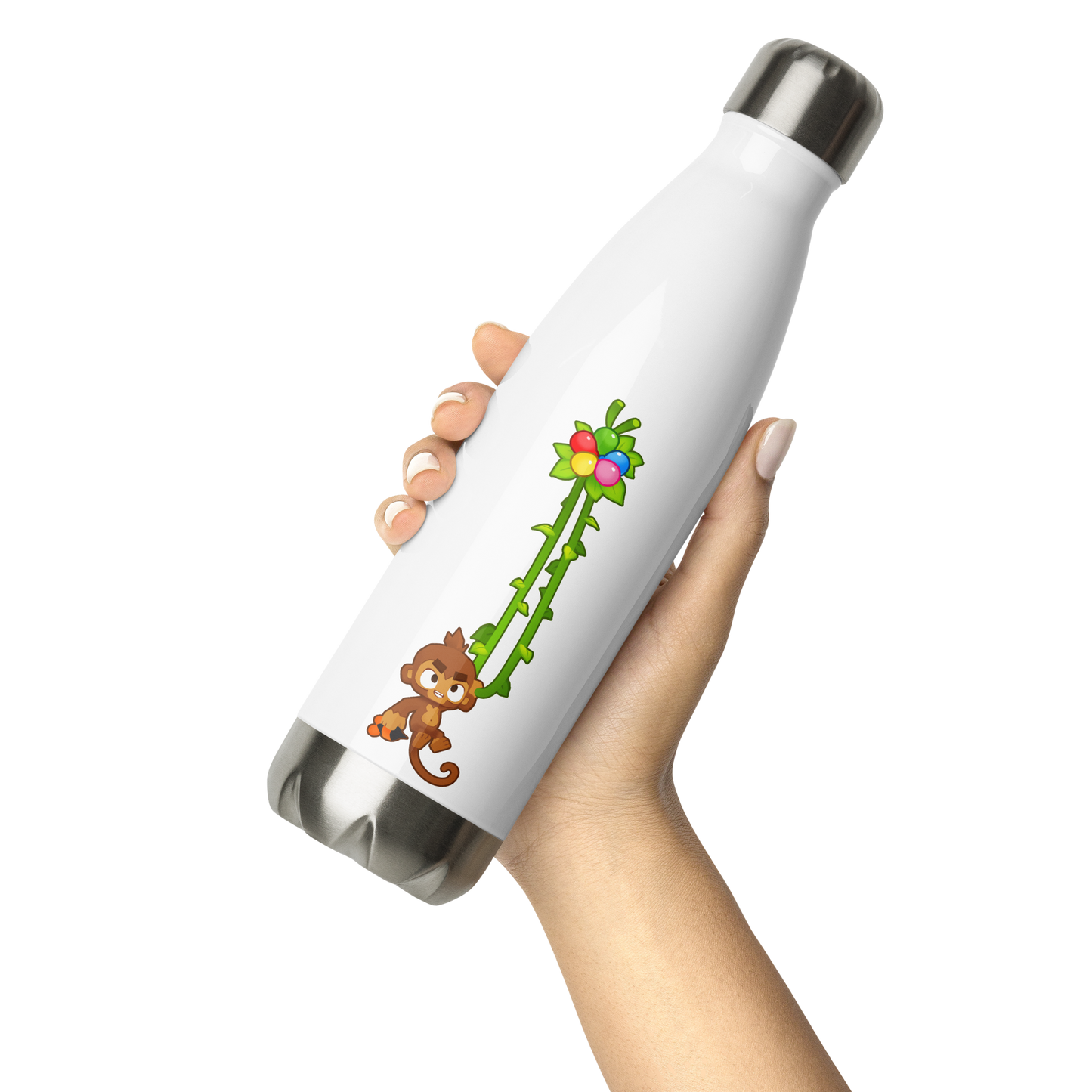 Vine Monkey Stainless Steel Water Bottle