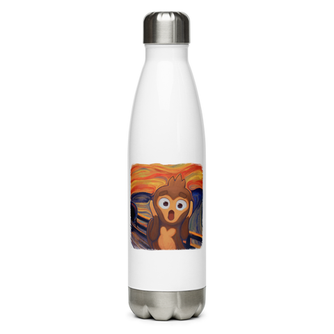 Screaming Monkey Stainless Steel Water Bottle