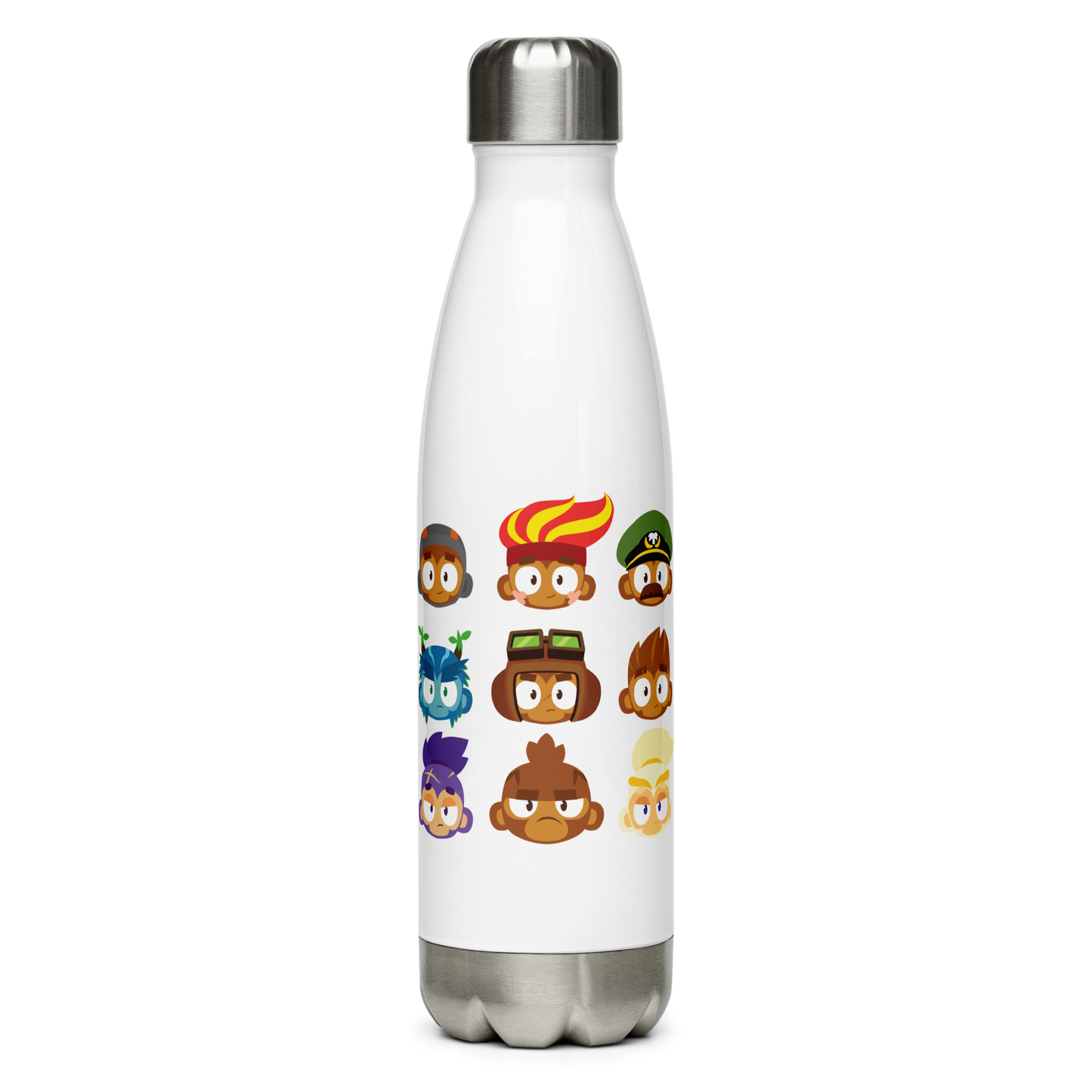 Hero Heads Stainless Steel Water Bottle