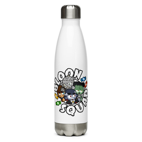 Bloon Squad Stainless Steel Water Bottle