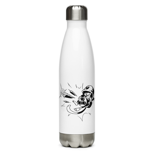 Comic Style Dartling Stainless Steel Water Bottle