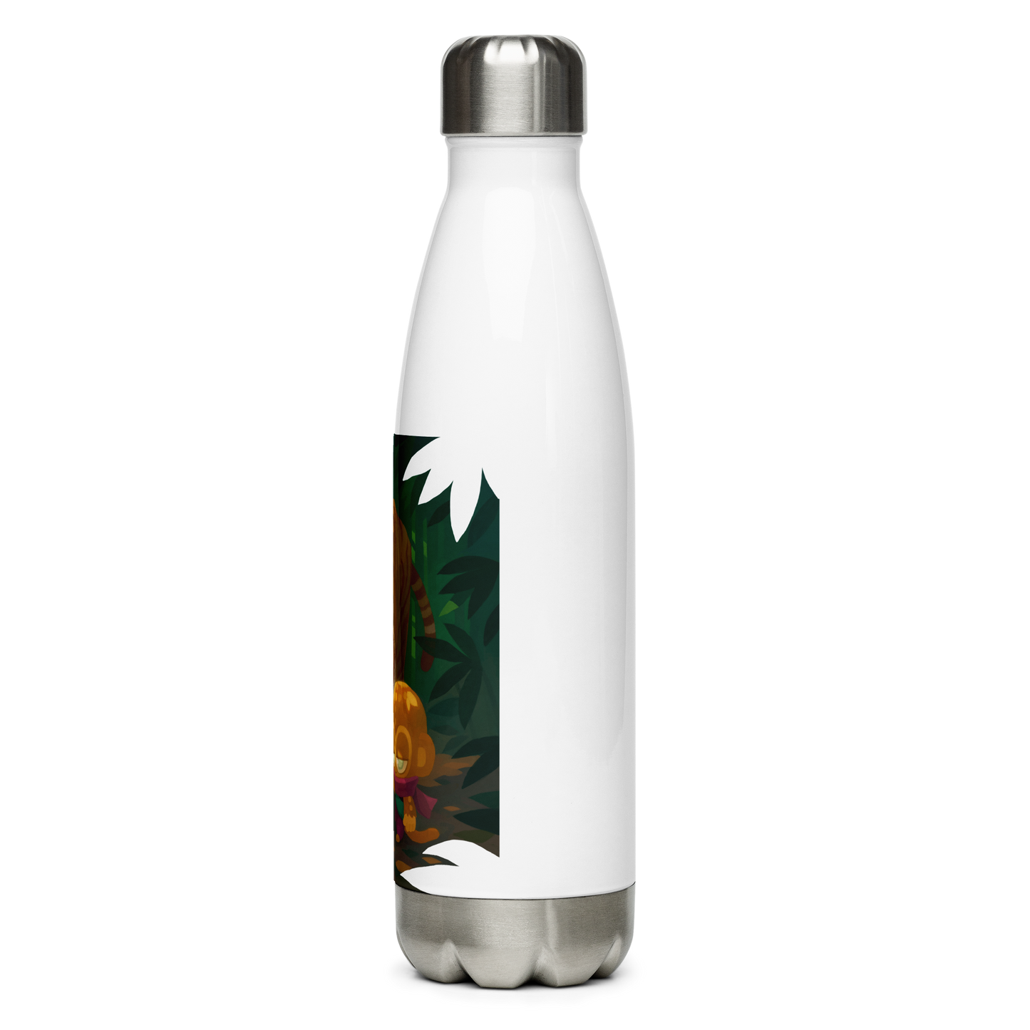 Tiger And Psi Stainless Steel Water Bottle