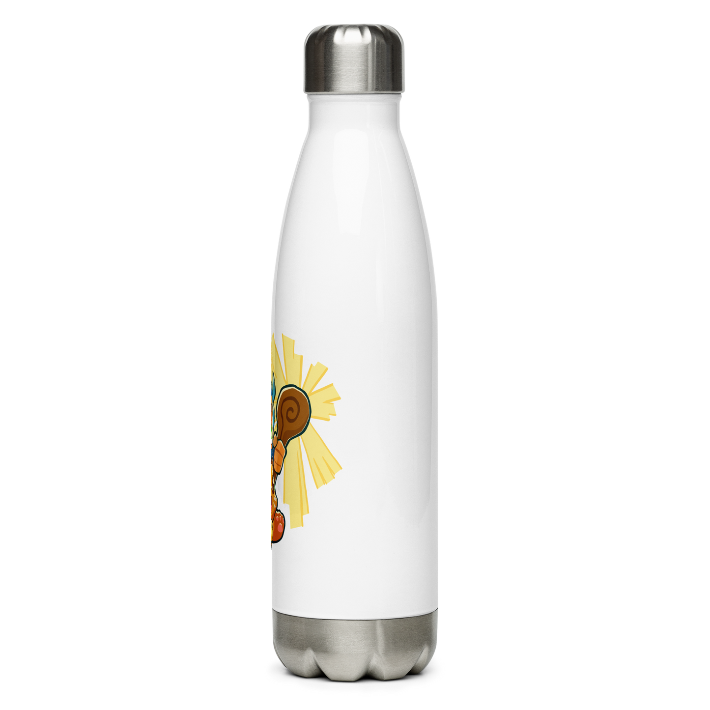 Ezili Smudge Cat Stainless Steel Water Bottle