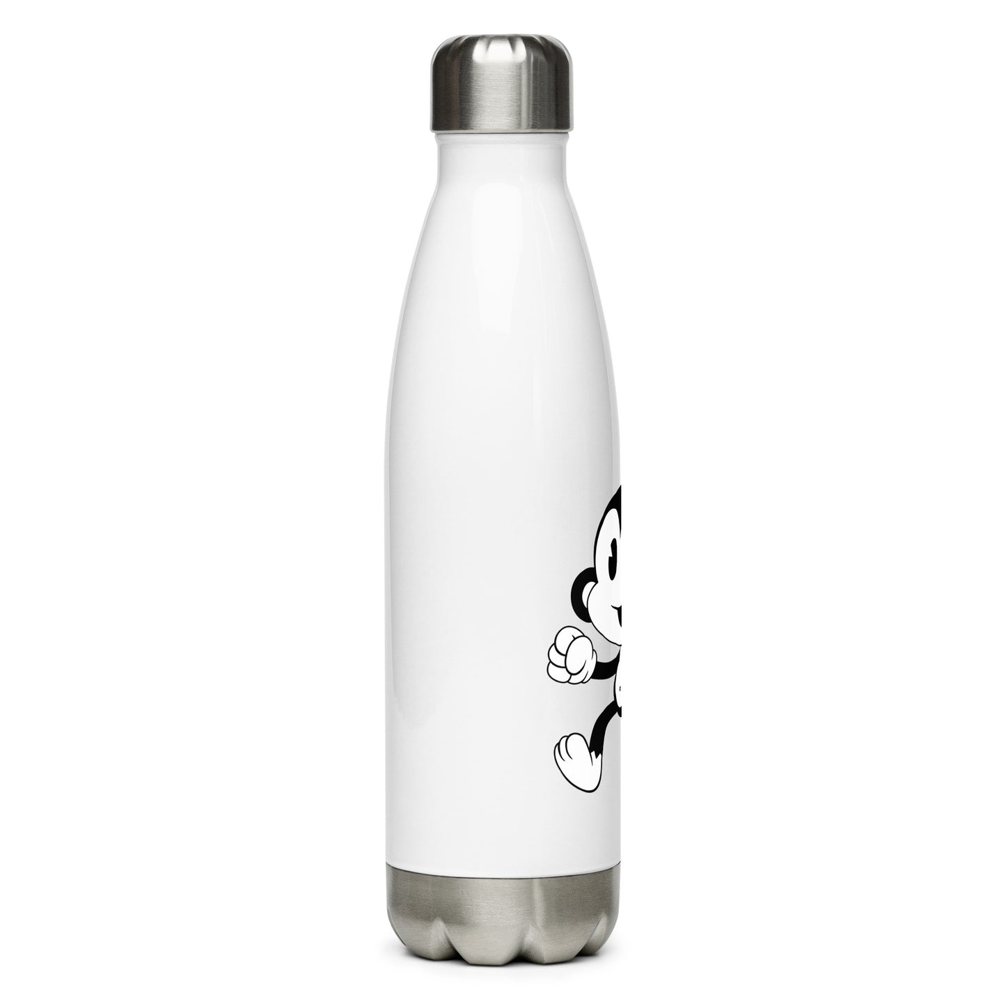 Retro Monkey Stainless Steel Water Bottle