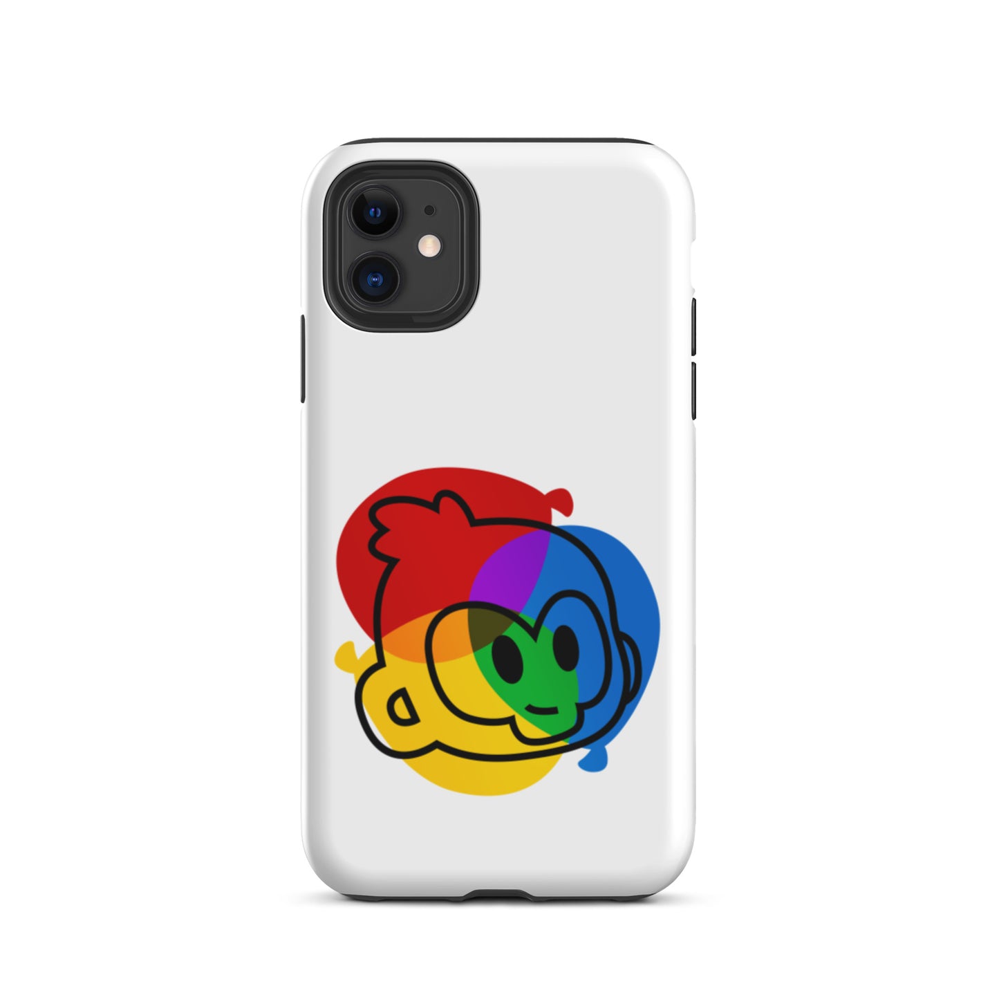 RGB Mind Bloon iPhone Case (Tough)