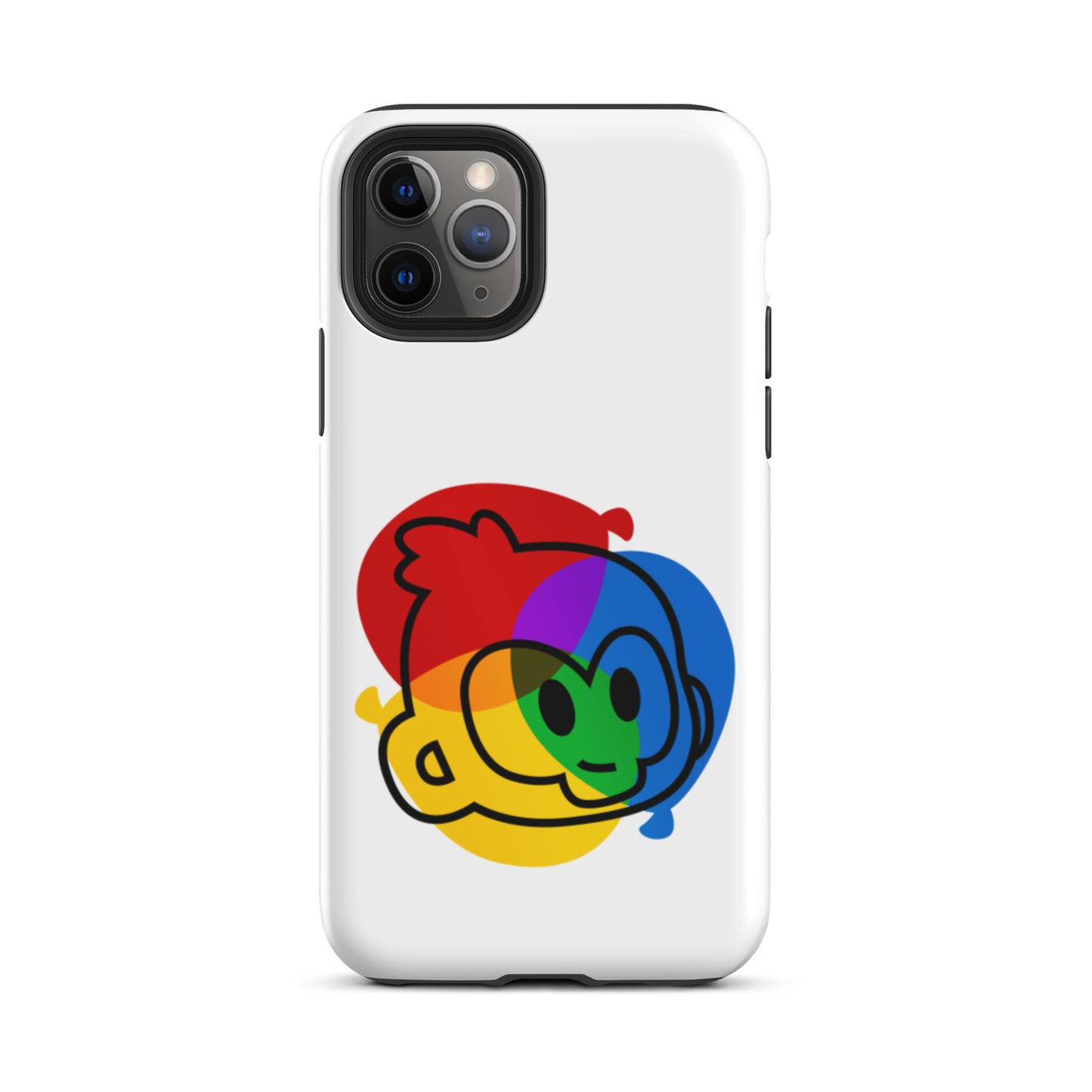 RGB Mind Bloon iPhone Case (Tough)