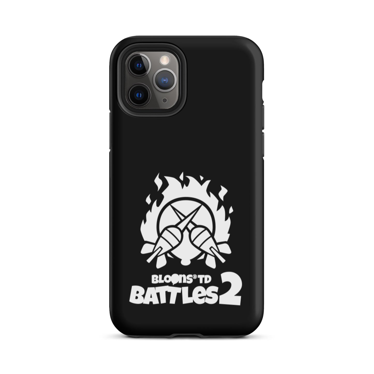 Battles 2 Dart Shield iPhone Case (Tough)