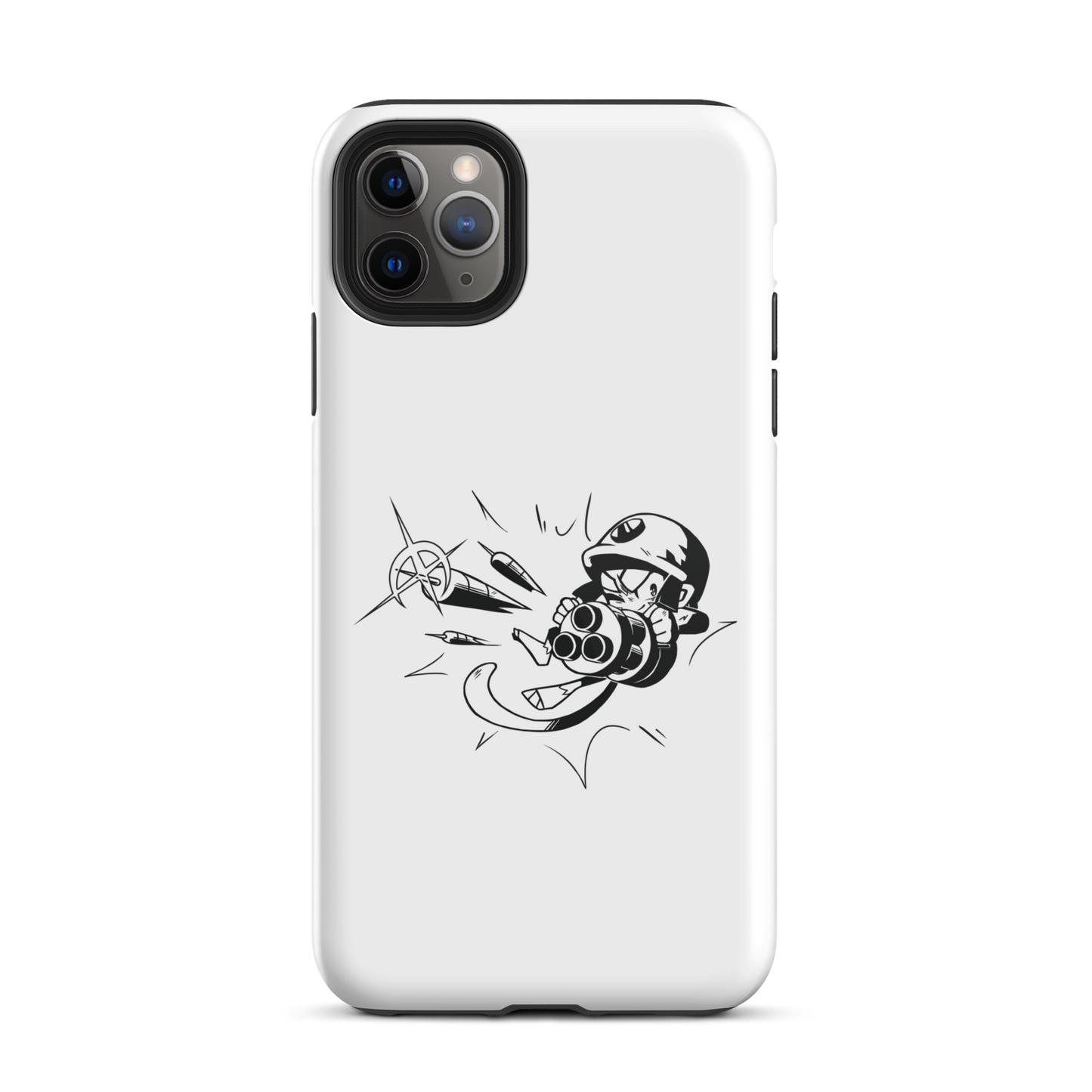 Comic Style Dartling iPhone Case (Tough)