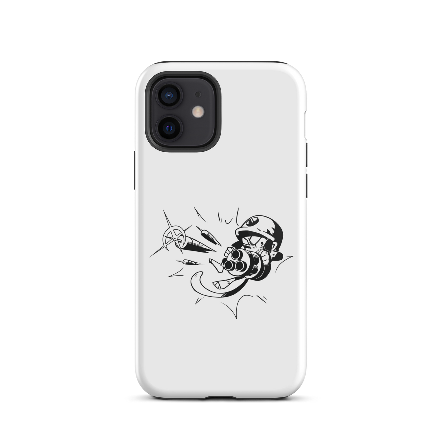 Comic Style Dartling iPhone Case (Tough)