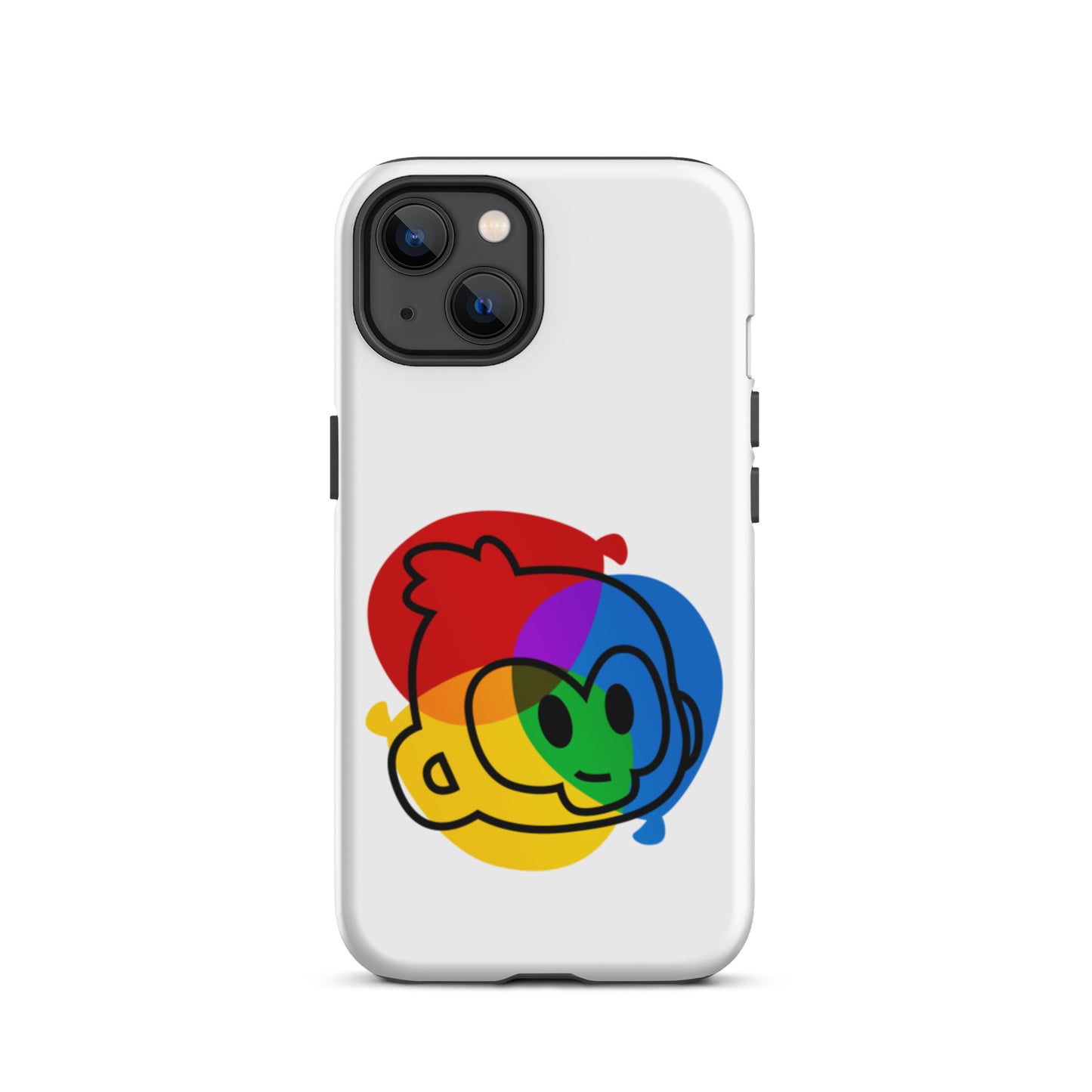 RGB Mind Bloon iPhone Case (Tough)