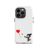 Monkey With Bloon iPhone Case (Tough)