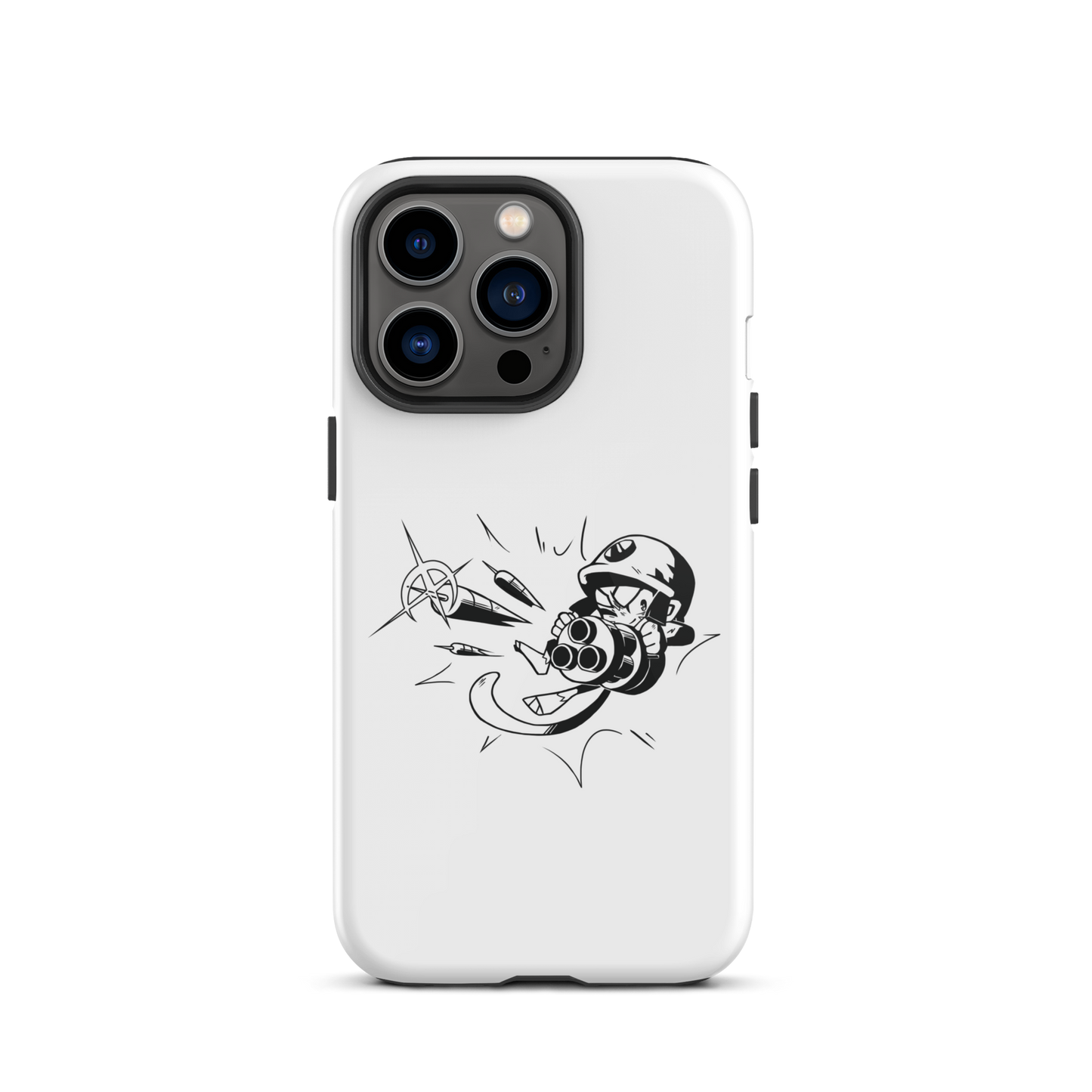 Comic Style Dartling iPhone Case (Tough)