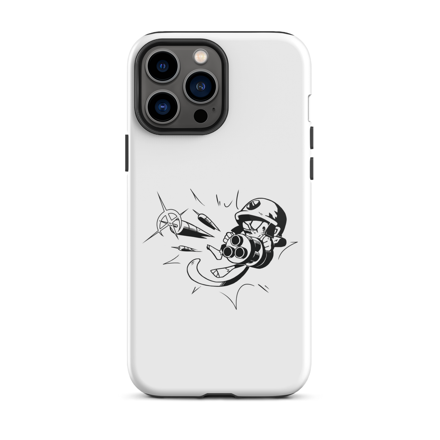 Comic Style Dartling iPhone Case (Tough)