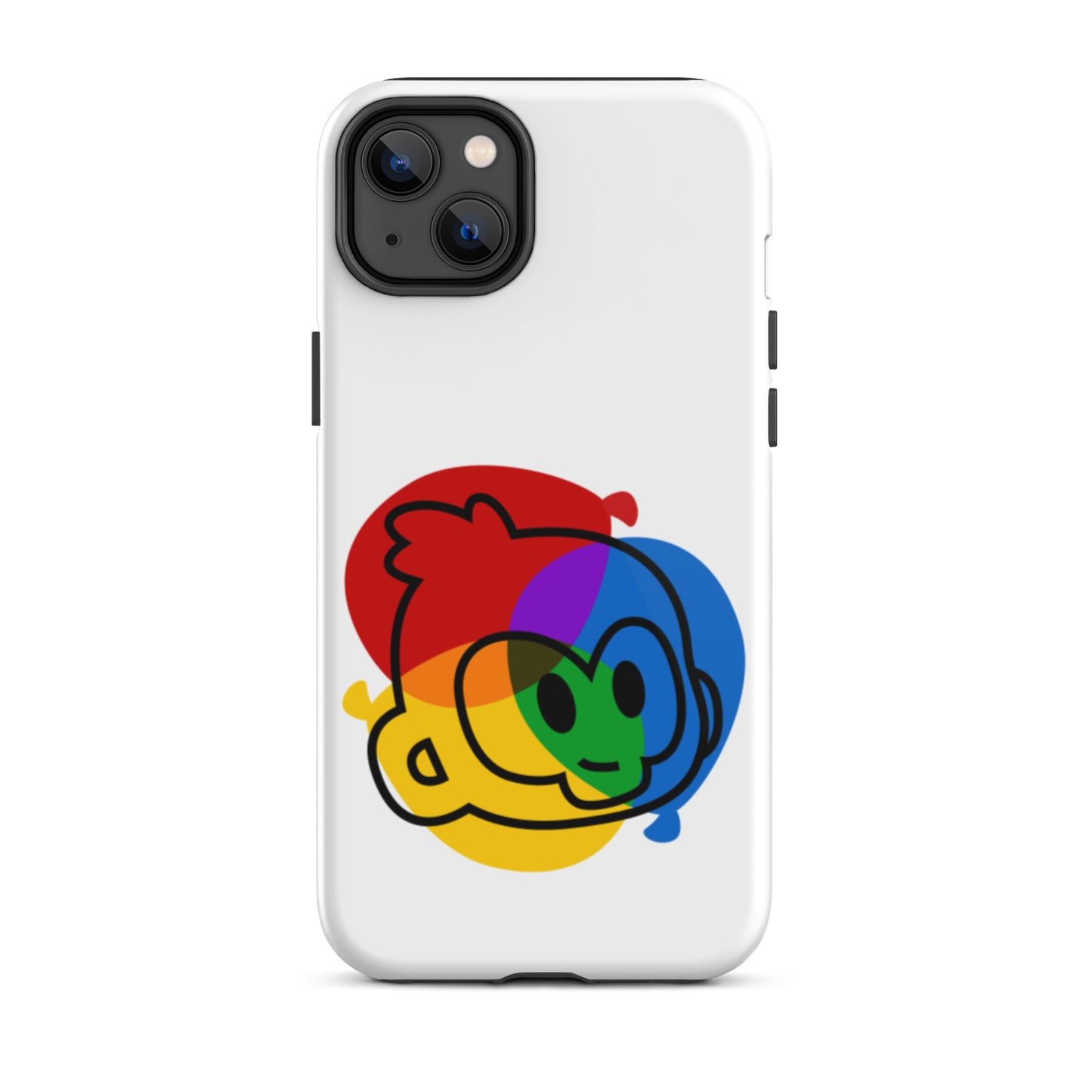 RGB Mind Bloon iPhone Case (Tough)