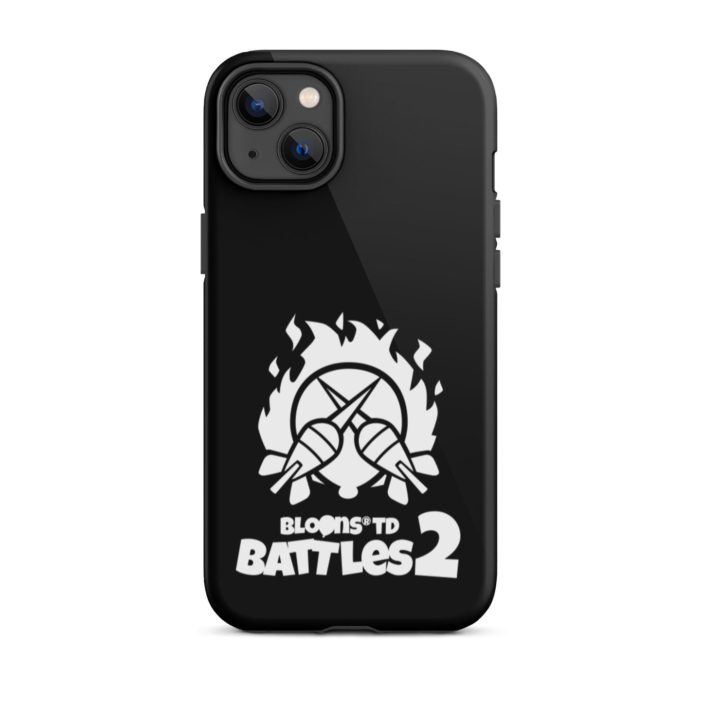 Battles 2 Dart Shield iPhone Case (Tough)