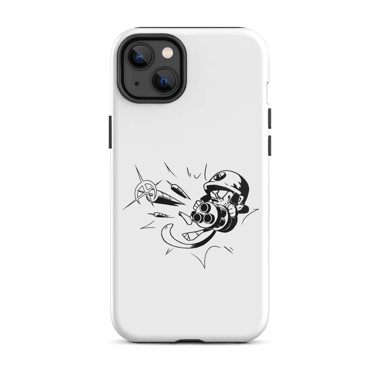 Comic Style Dartling iPhone Case (Tough)