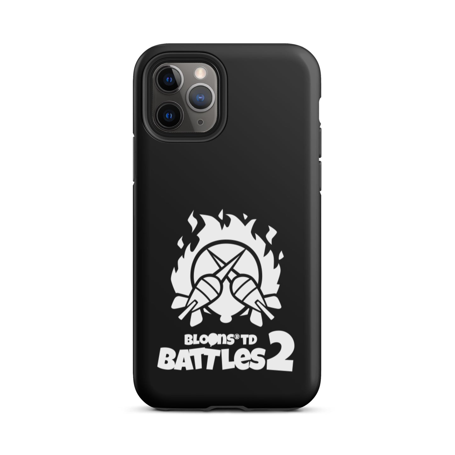 Battles 2 Dart Shield iPhone Case (Tough)