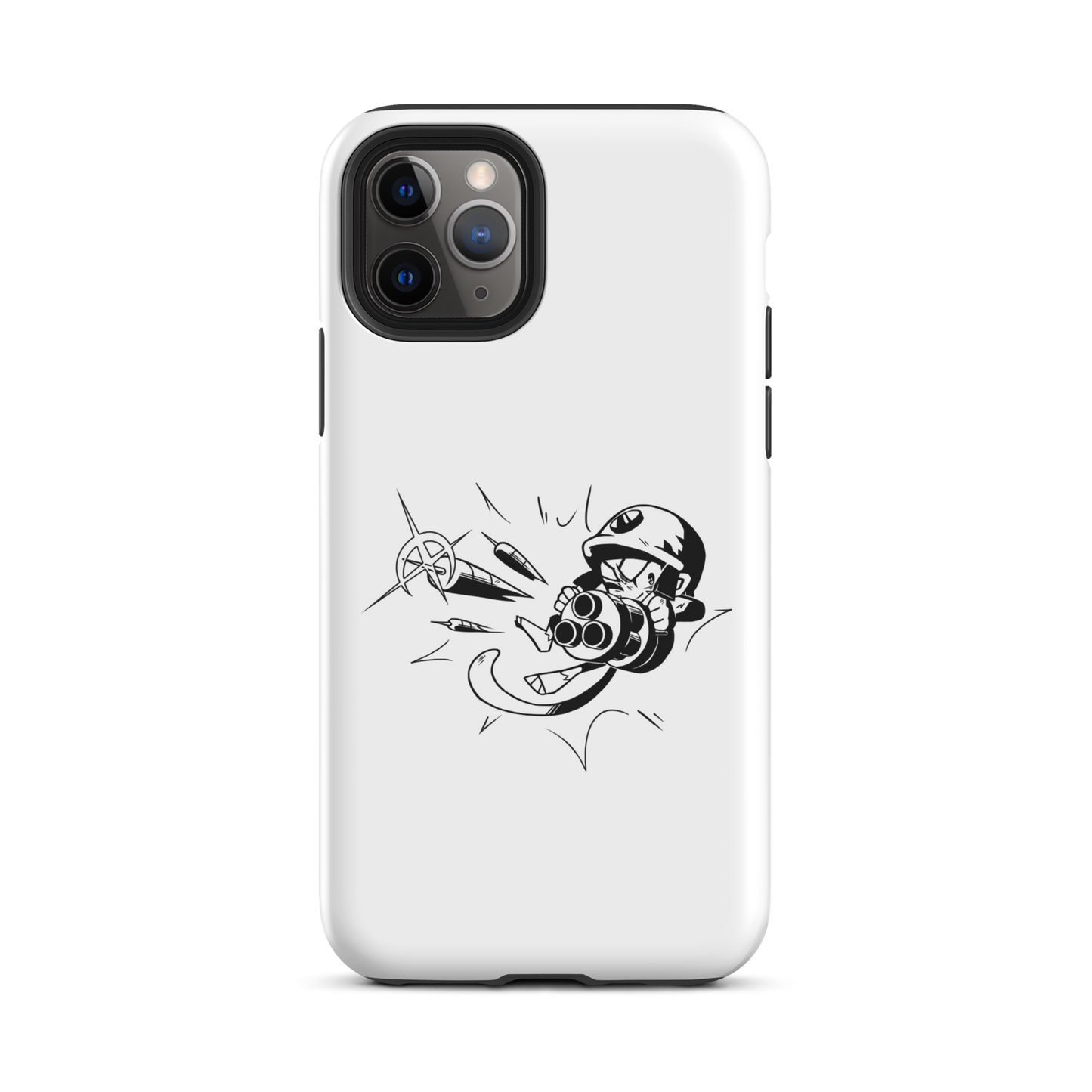 Comic Style Dartling iPhone Case (Tough)