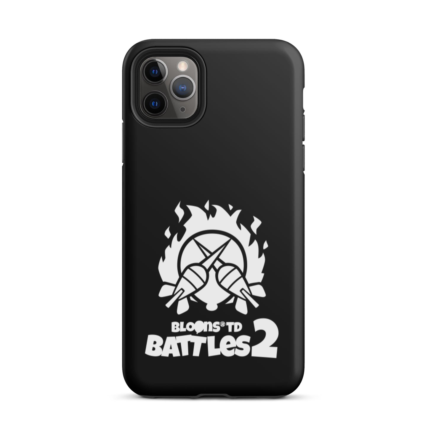 Battles 2 Dart Shield iPhone Case (Tough)