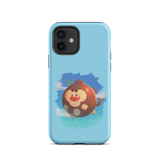 Round Monkey iPhone Case (Tough)