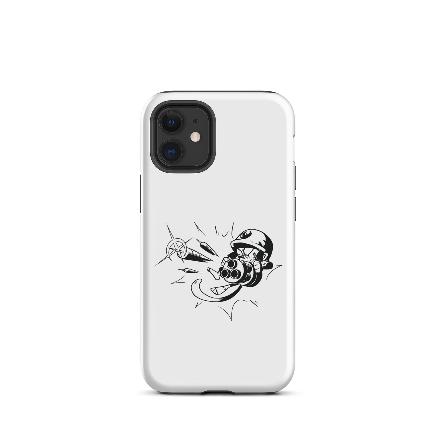 Comic Style Dartling iPhone Case (Tough)