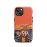 Screaming Monkey iPhone Case (Tough)