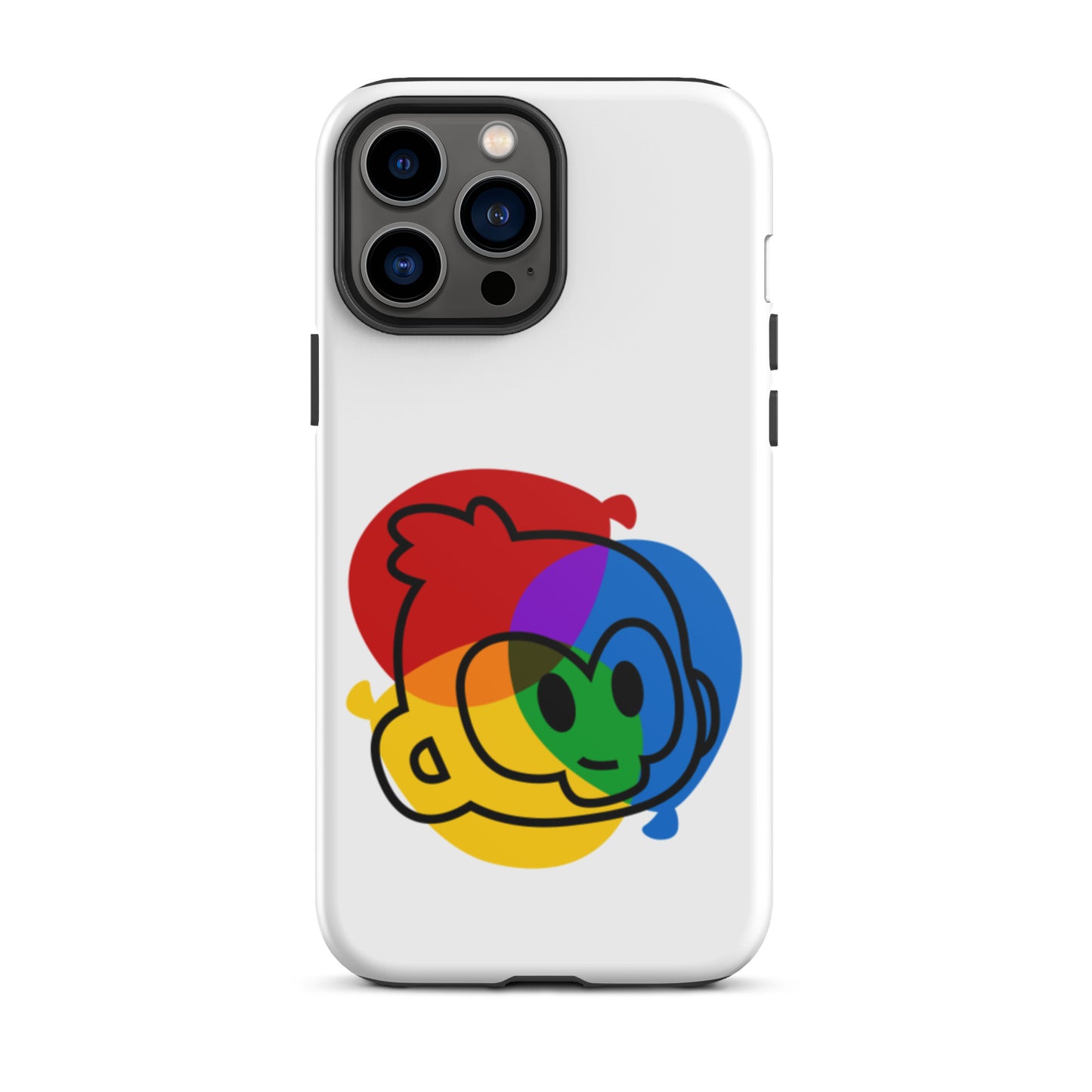 RGB Mind Bloon iPhone Case (Tough)