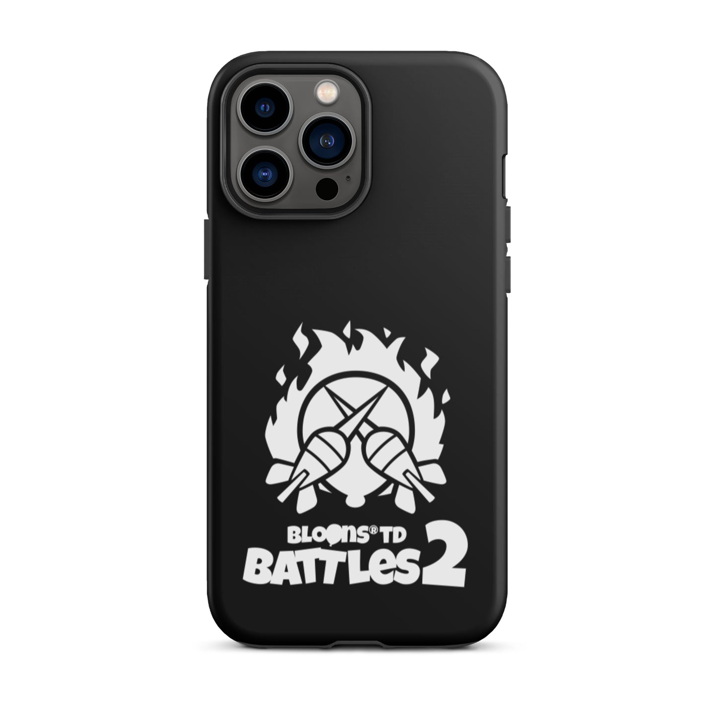 Battles 2 Dart Shield iPhone Case (Tough)