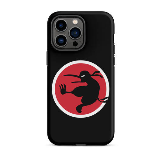 Ninja Kiwi Logo iPhone Case (Tough)