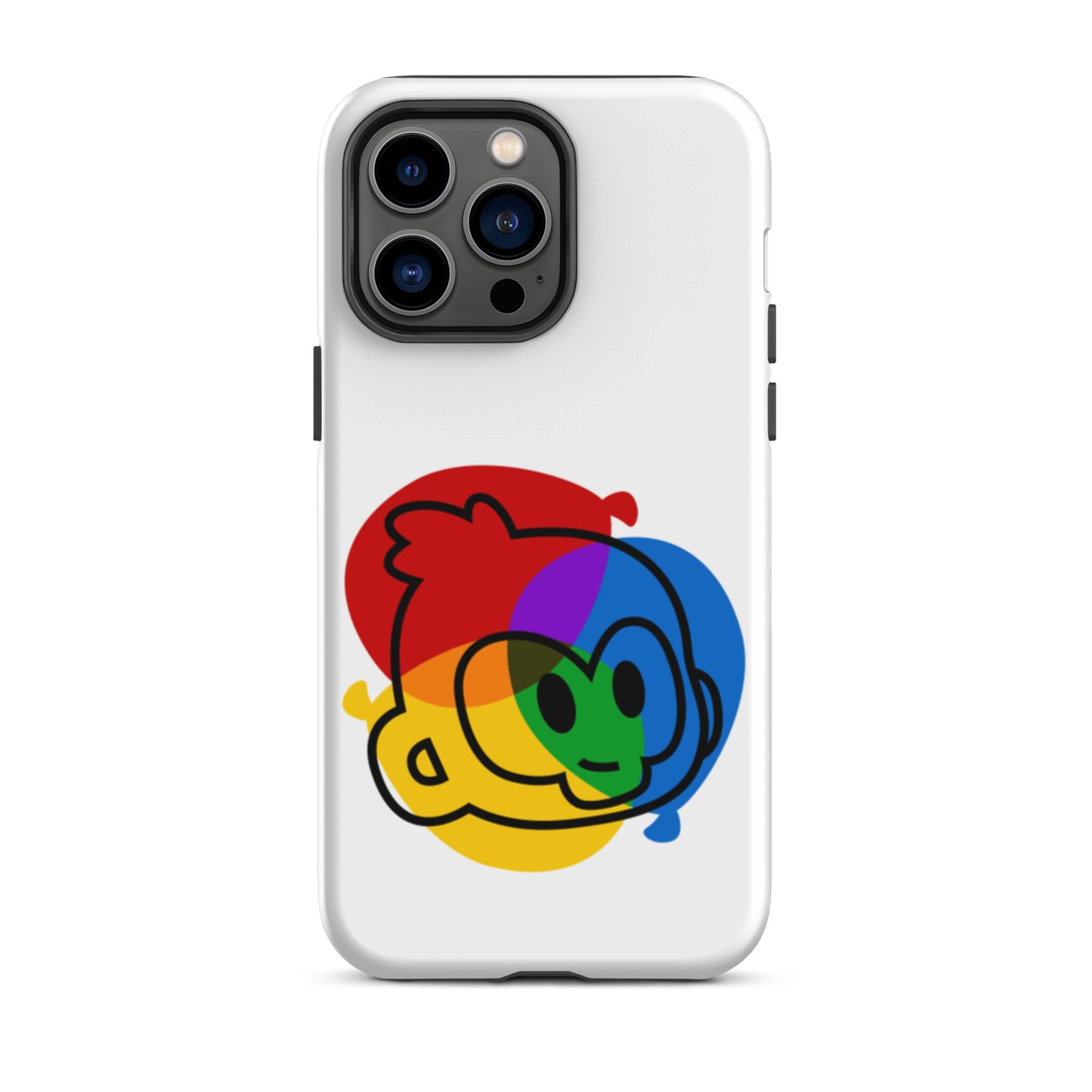 RGB Mind Bloon iPhone Case (Tough)