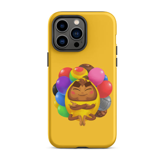 Cool Banana Monkey iPhone Case (Tough)