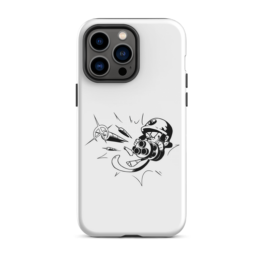 Comic Style Dartling iPhone Case (Tough)