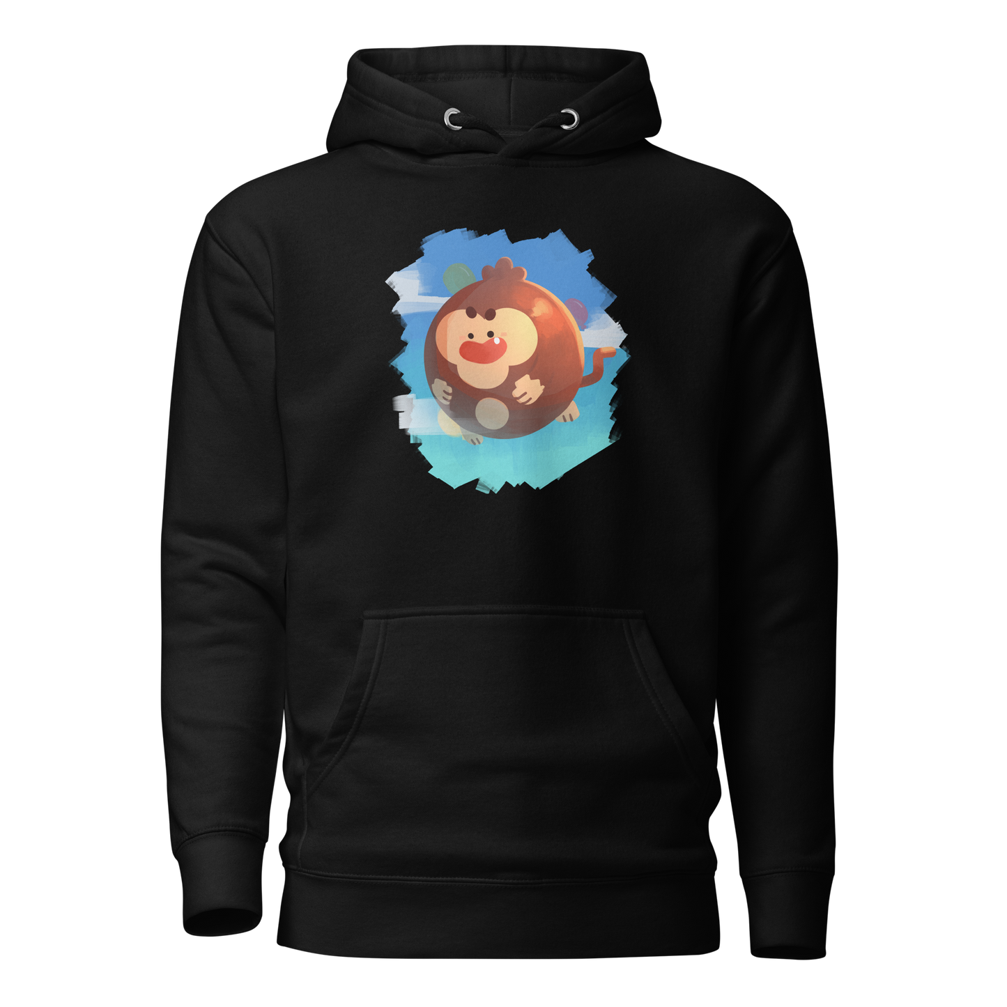 Round Monkey Hoodie (Unisex)