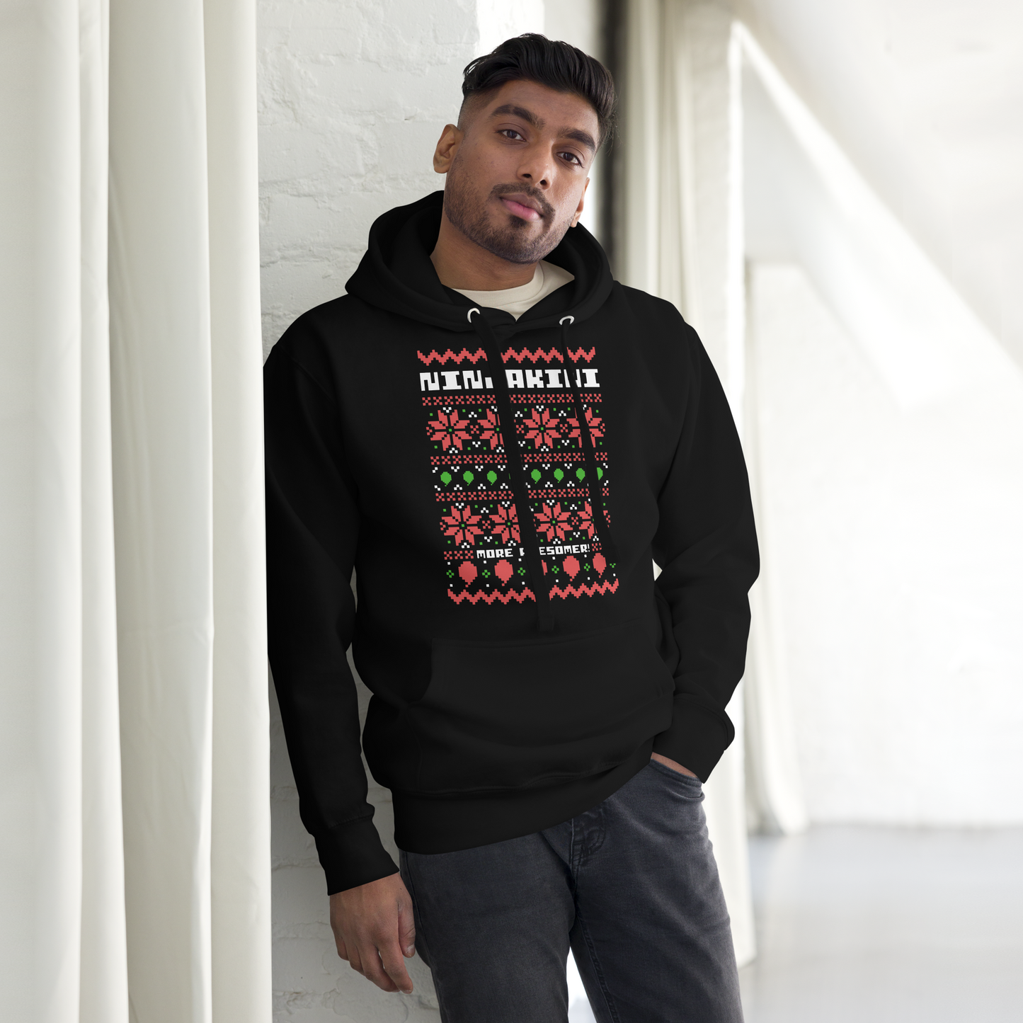 More Awesomer Christmas Hoodie (Unisex - Pattern 1)