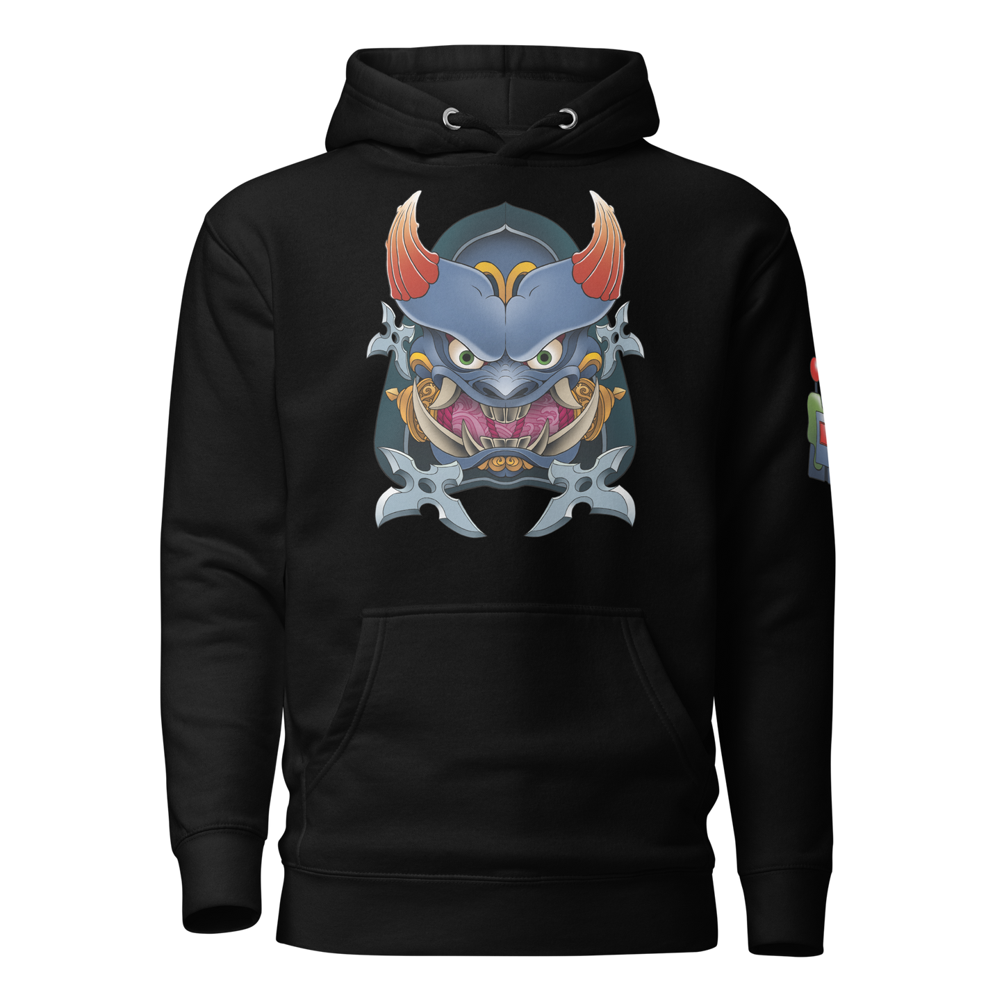 Ninja Master Bomber Hoodie | Front Print (Unisex)