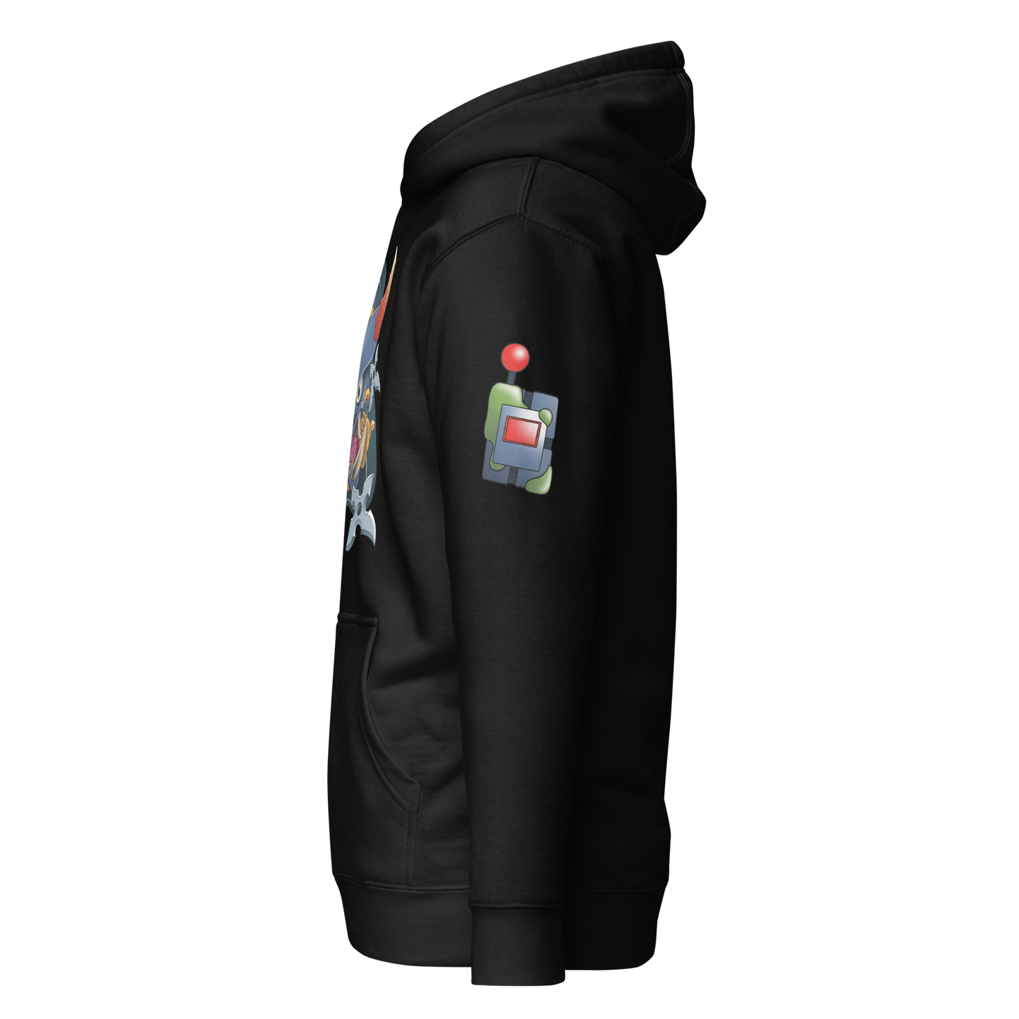 Ninja Master Bomber Hoodie | Front Print (Unisex)