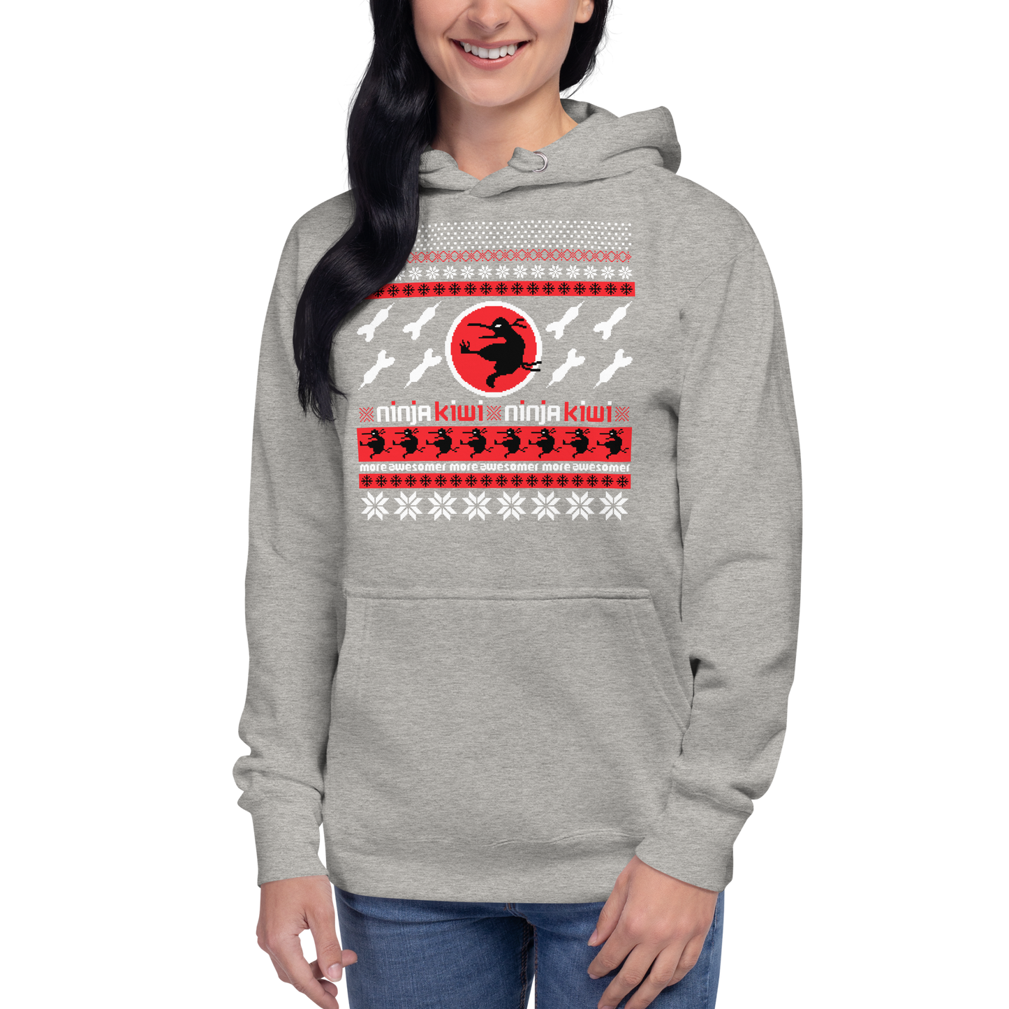 More Awesomer Christmas Hoodie (Unisex - Pattern 2)