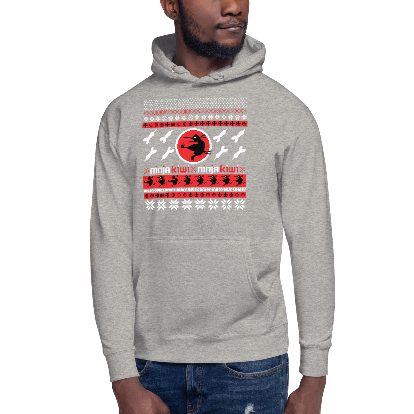 More Awesomer Christmas Hoodie (Unisex - Pattern 2)