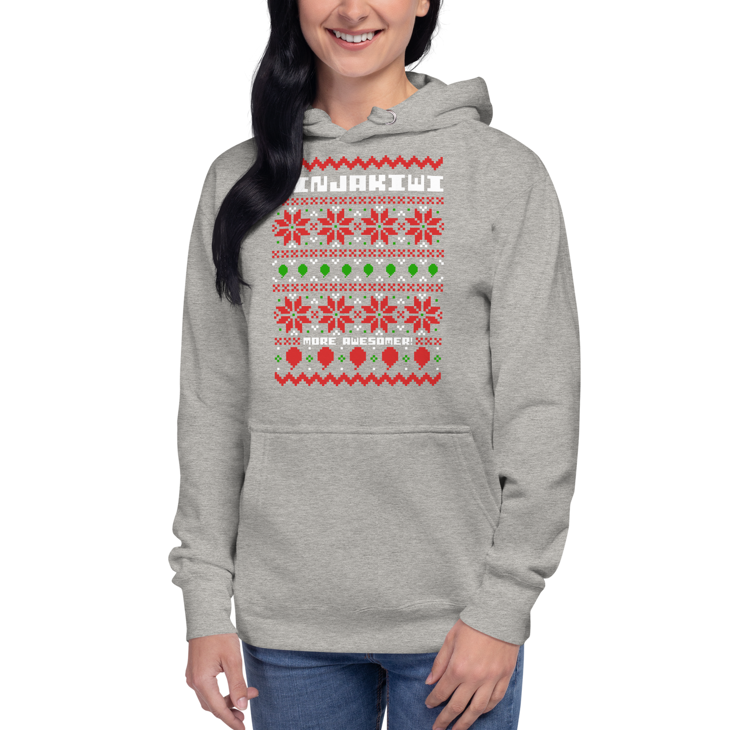 More Awesomer Christmas Hoodie (Unisex - Pattern 1)