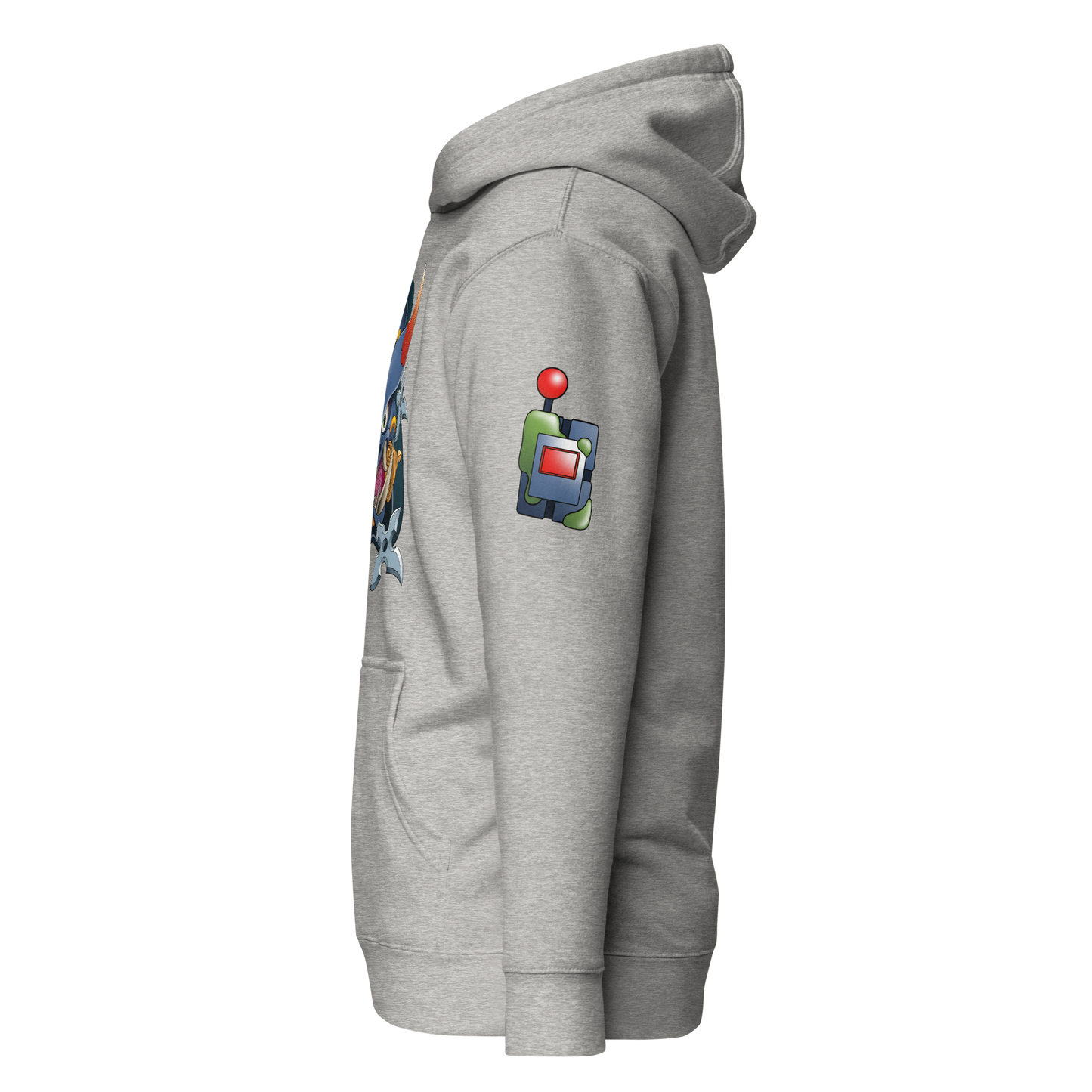 Ninja Master Bomber Hoodie | Front Print (Unisex)