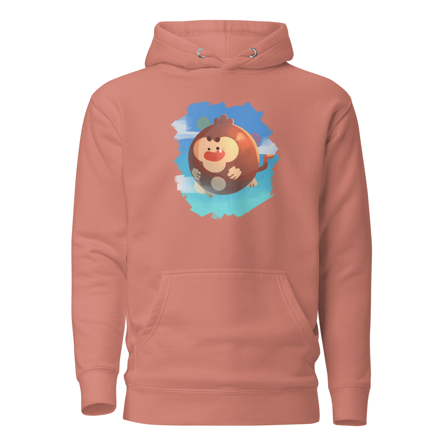 Round Monkey Hoodie (Unisex)