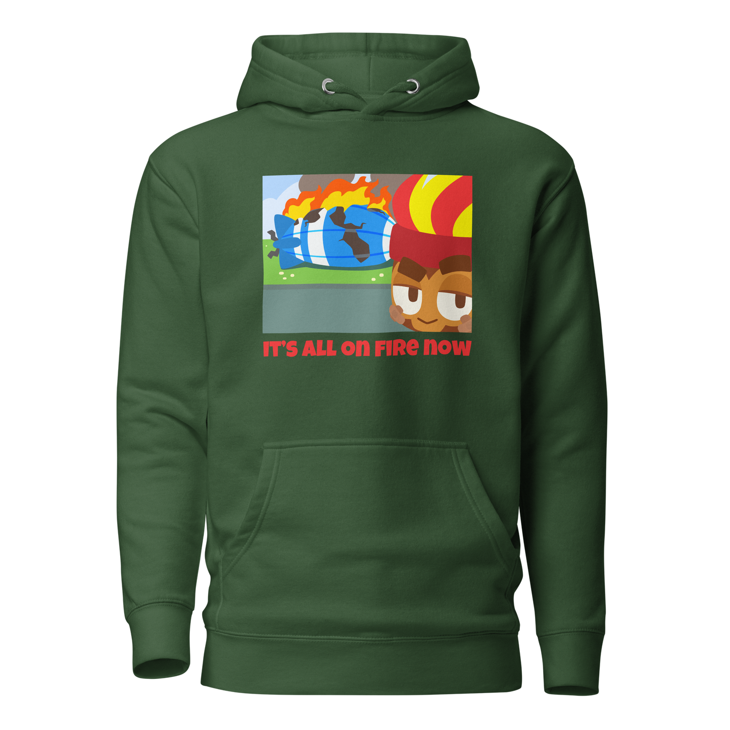 It's All On Fire Now Hoodie (Unisex)